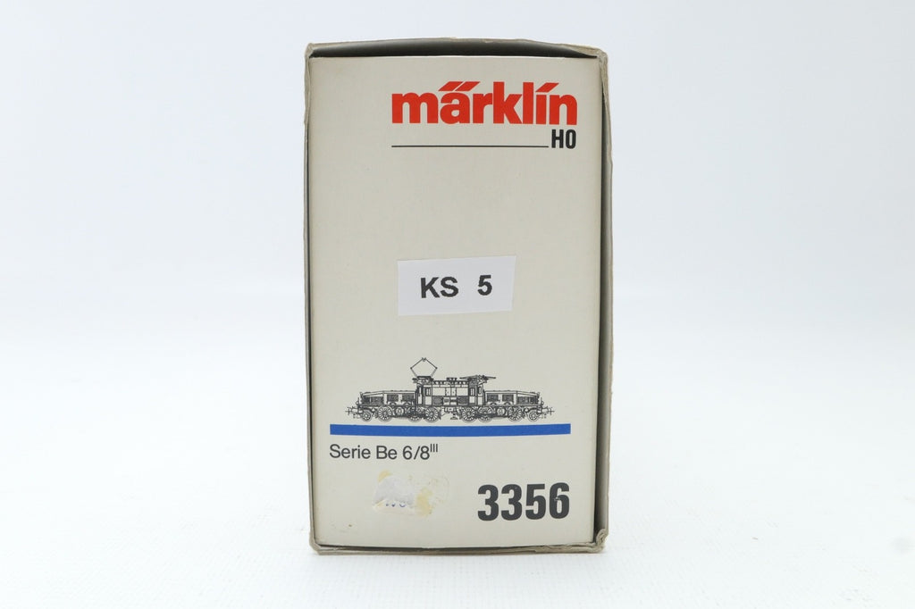 Märklin H0 3356 E-Lok BR Be 6/8 Krokodil, Analog, in OVP.11