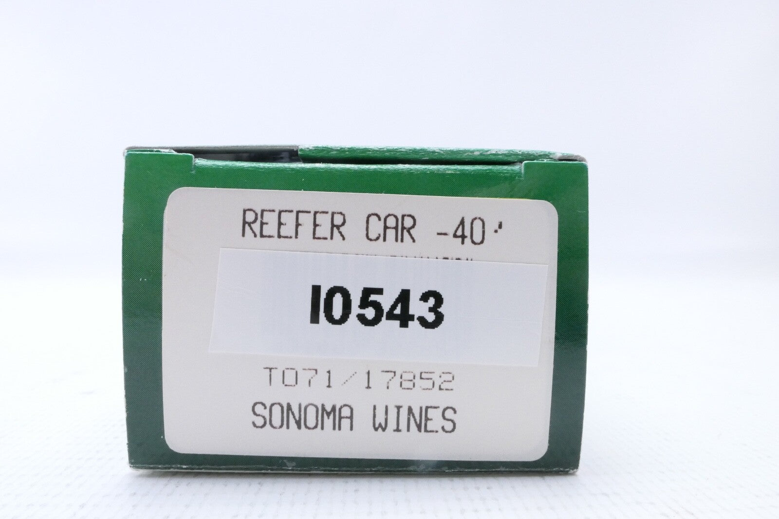 Mehano T071/17852 Sonoma Wines Reefer Car 40', Analog, Spur H0, in OVP.10