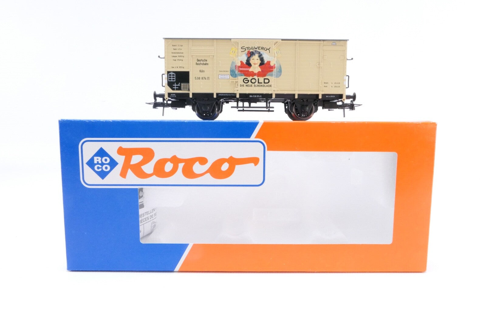 Roco 47257 "Stollwerk Gold", Analog, Spur H0, in OVP.0
