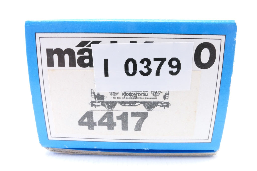 Märklin H0 4417 SoMo Kühlwagen der DB "Alpirsbacher Klosterbräu",Analog,OVP10