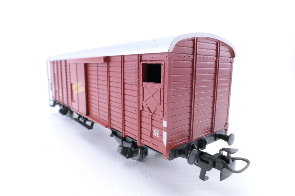 Märklin 4698 Gedeckter Güterwagen mit Bremserhaus der DB, Analog, Spur H0, OVP.5