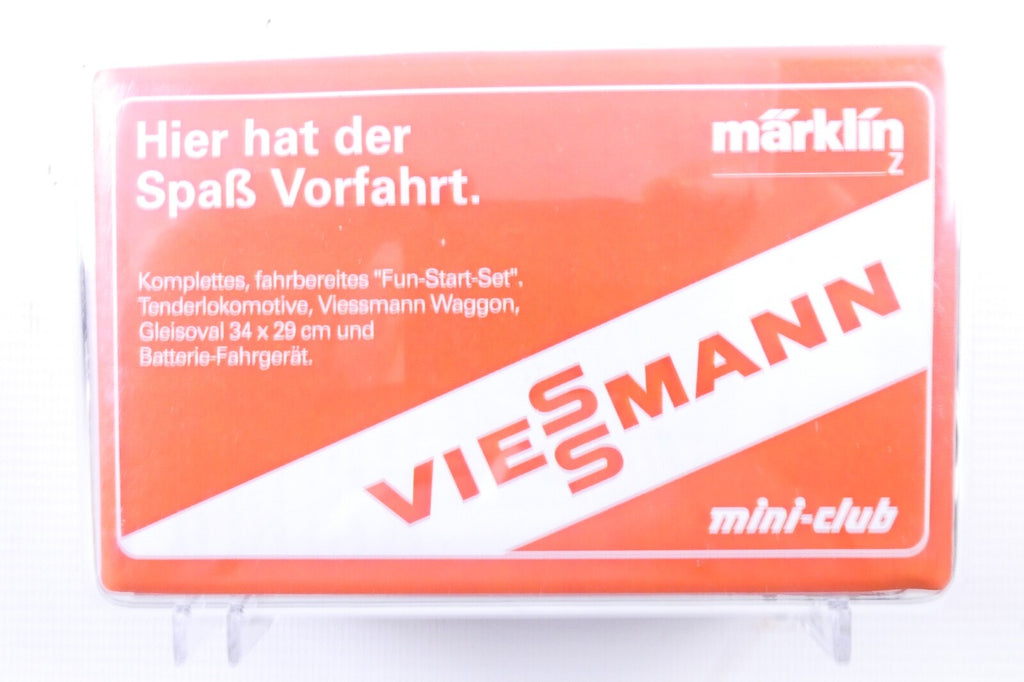 Märklin Z 81520 Mini-Club Starterset Dampflok BR 89 der DB, Analog, in OVP.5