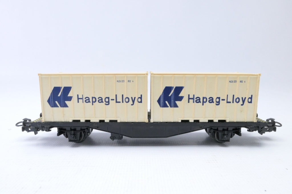 Märklin 4552 Containerwagen "Hapag-Lloyd" der DB, Analog, Spur H0, in EVP.5