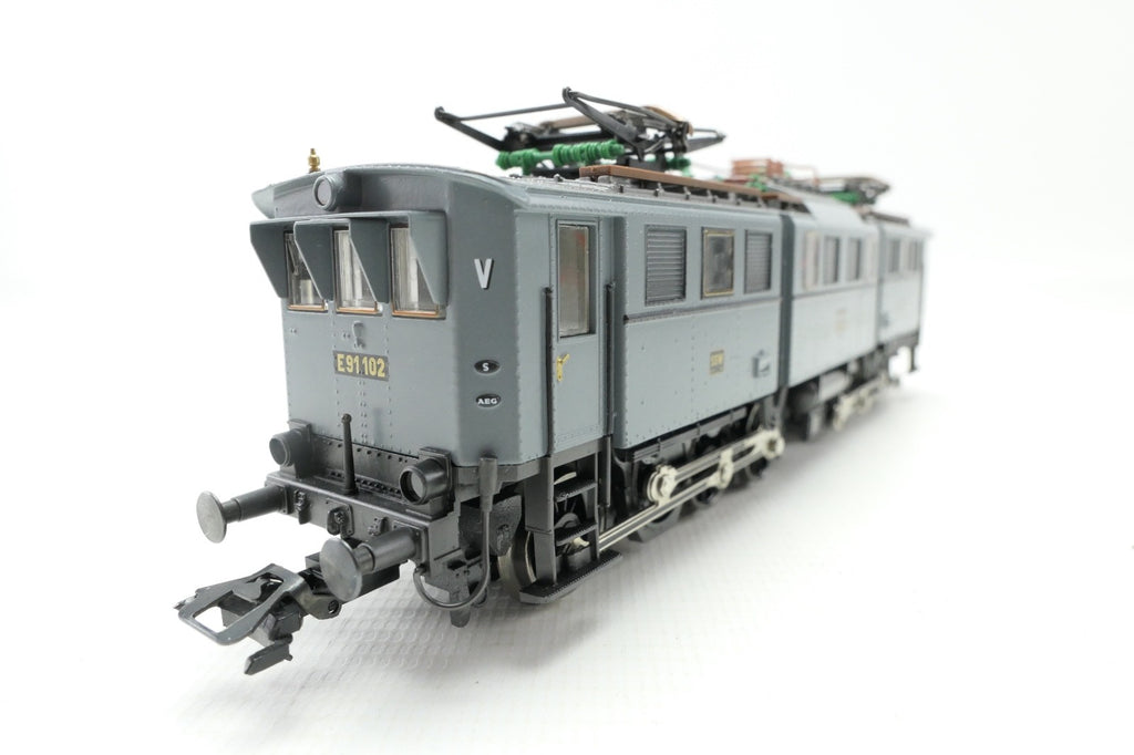 Märklin H0 3828 E-Lok BR E91 102 der DRG, GS, Digital, in OVP mit BA.1
