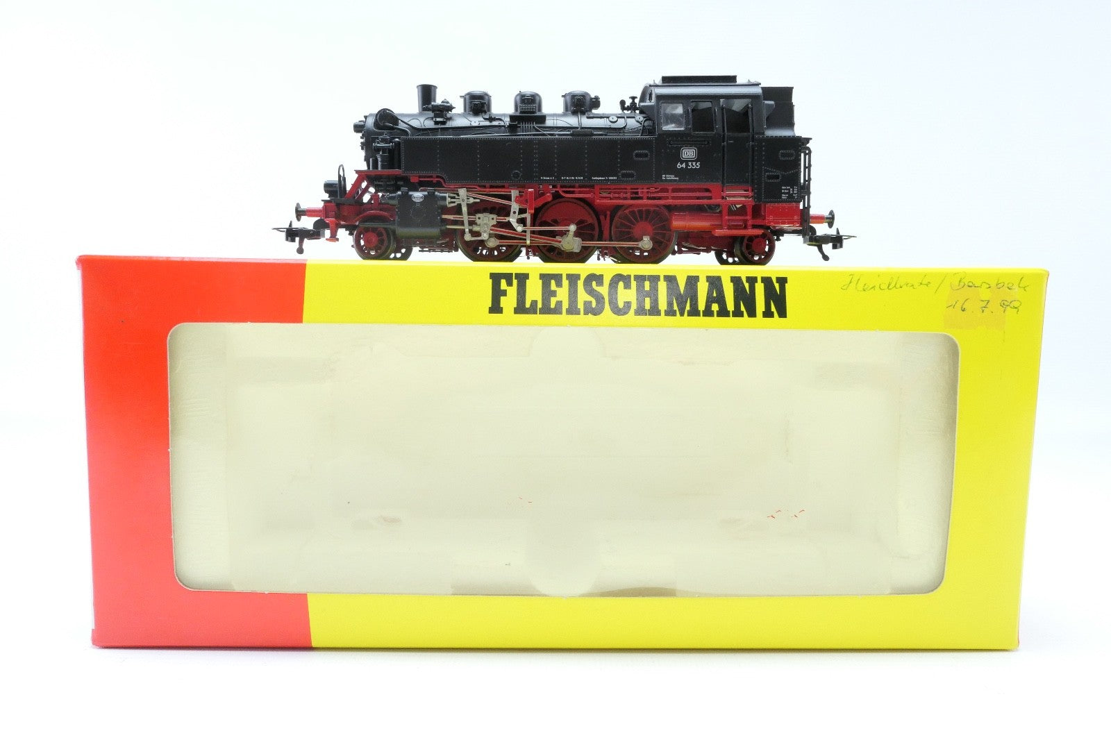 Fleischmann H0 1063 Dampflok BR 64335 der DB, WS, Analog, in OVP.0
