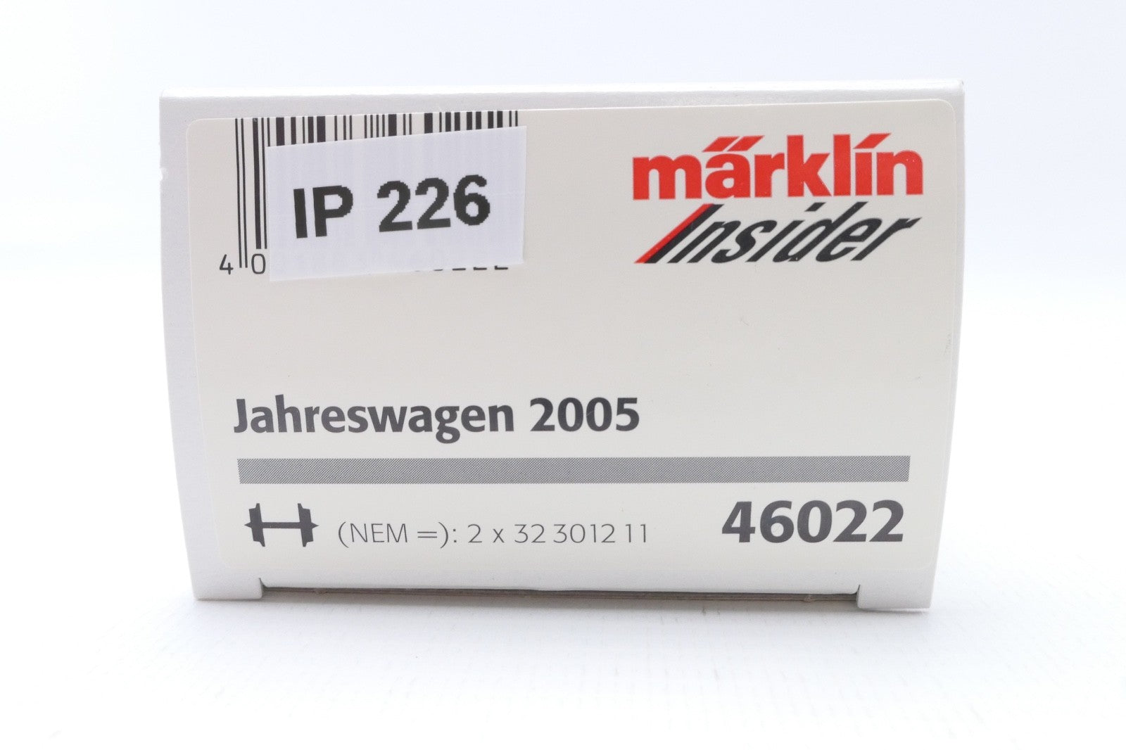 Märklin 46022 Insider Jahreswagen 2005 Offener Güterwagen Alfred Moeck der DB,H011