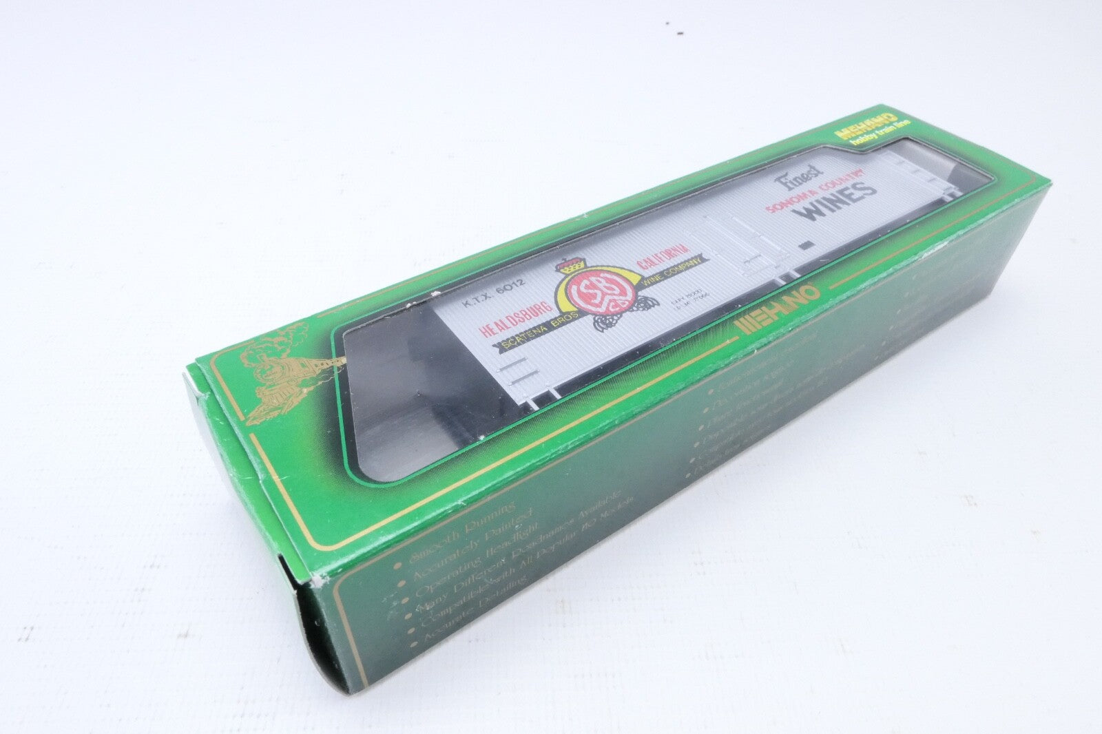 Mehano T071/17852 Sonoma Wines Reefer Car 40', Analog, Spur H0, in OVP.9