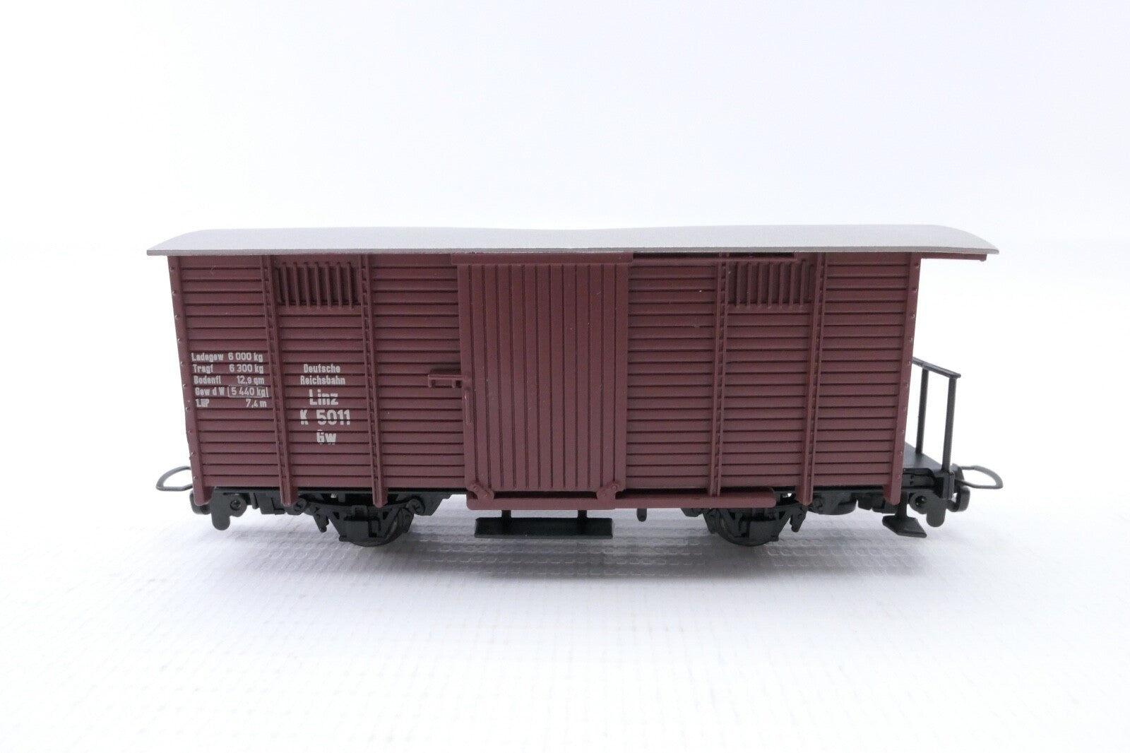 Liliput L294312 Gedeckter Güterwagen Linz K 5011 Gw, Analog, Spur H0, in OVP.3