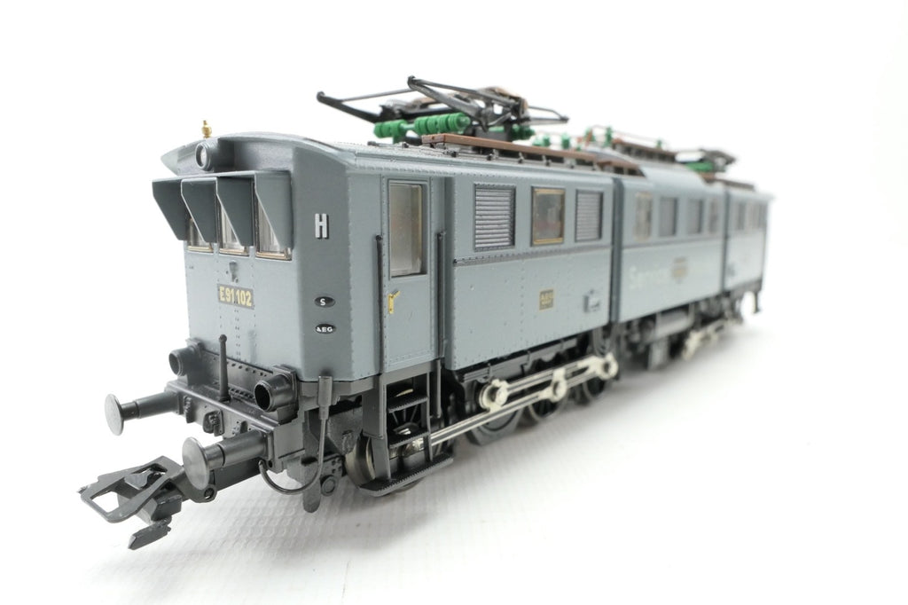 Märklin H0 3828 E-Lok BR E91 102 der DRG, GS, Digital, in OVP mit BA.4