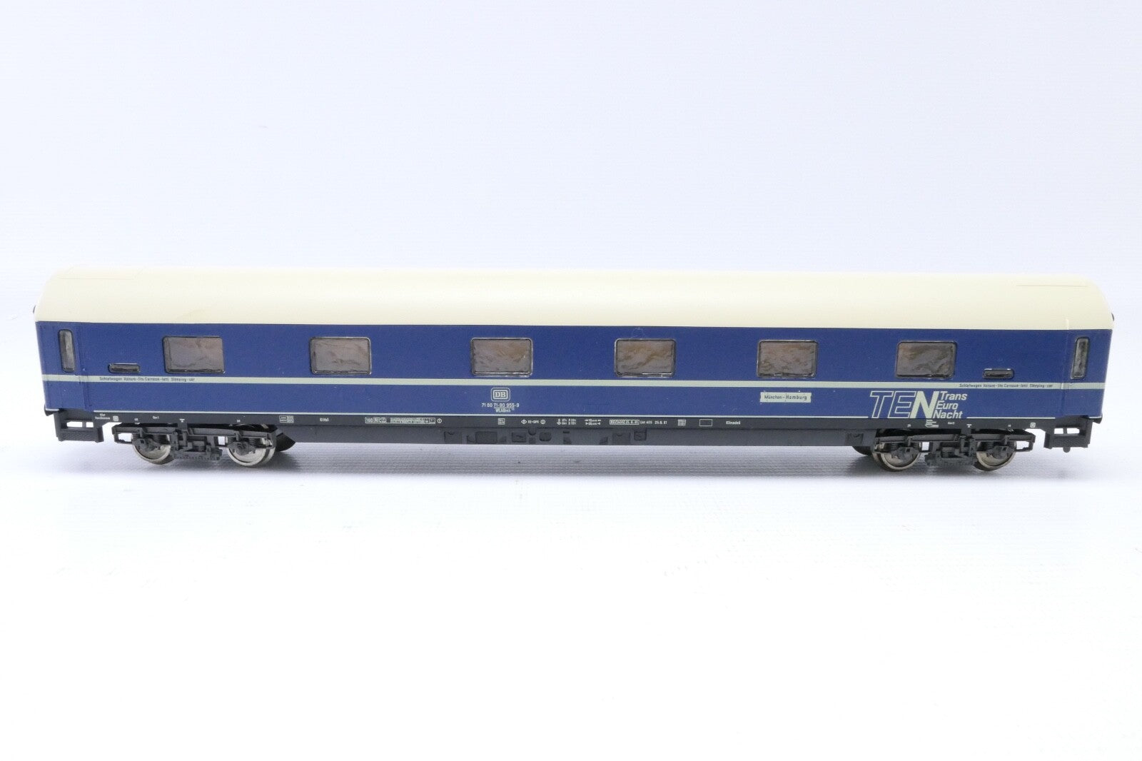 Fleischmann 5108 TEN Schlafwagen der DB, Analog, Spur H0, in OVP.3