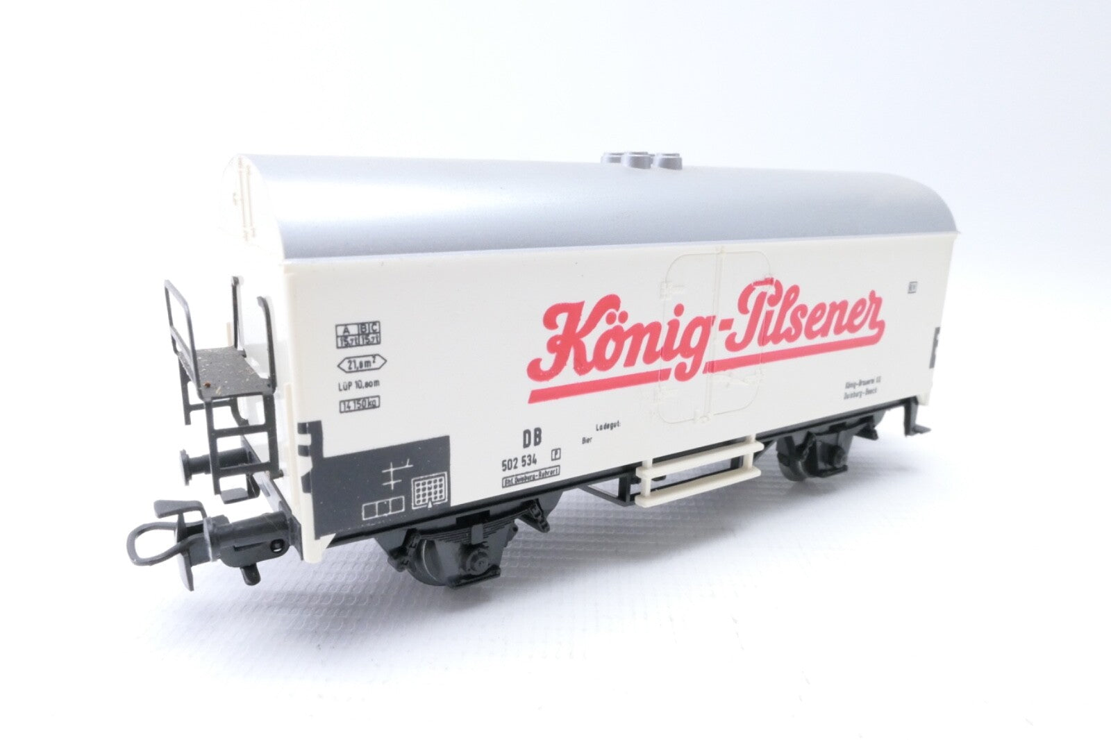 Märklin 4418 geschlossener Güterwagen "König Pilsener", Analog, Spur H0, in OVP.1