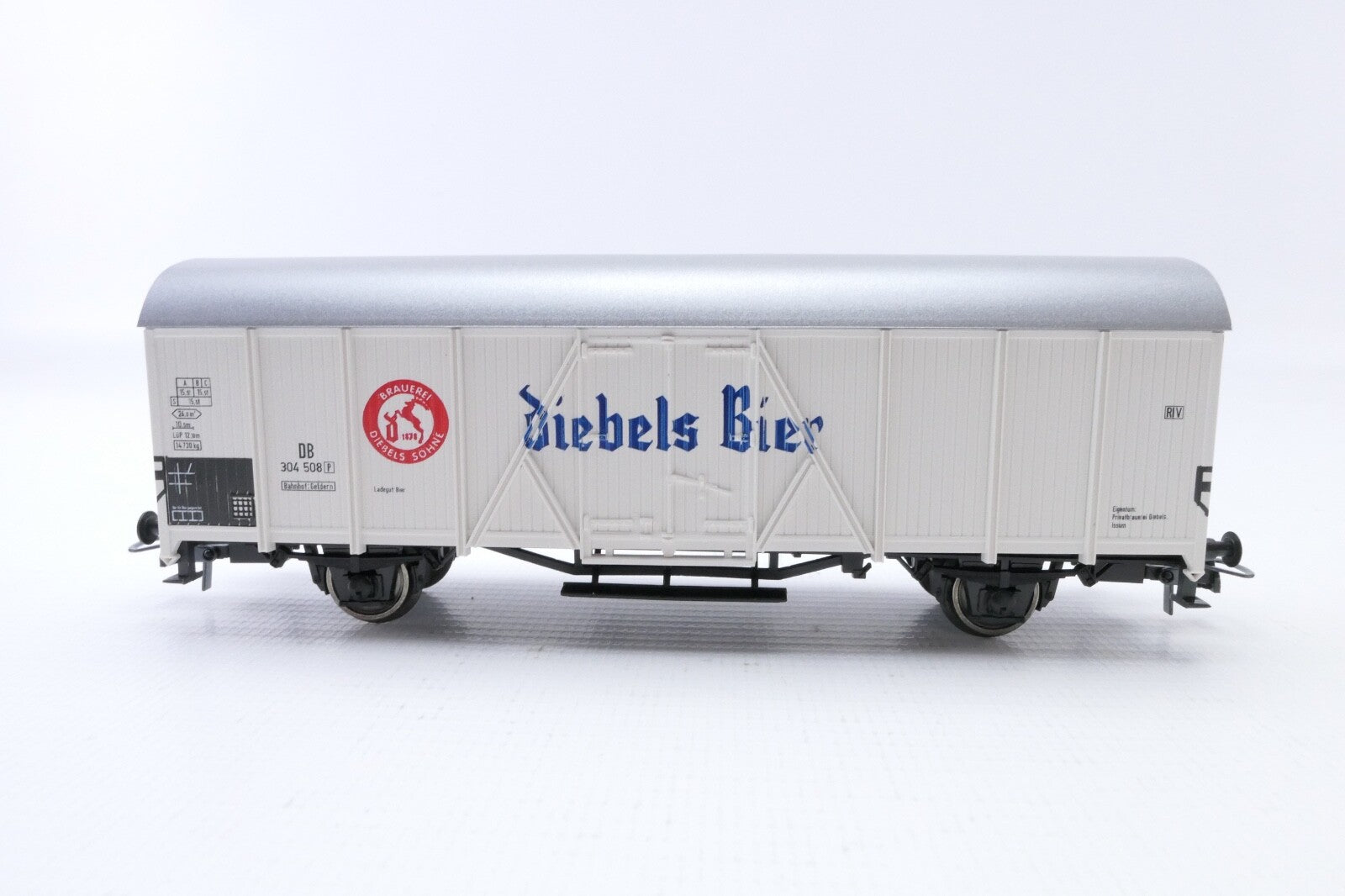 Roco 44143 Güterwagen „Diebels Bier“ ohne Opel Blitz, Analog, Spur H0, in OVP.3