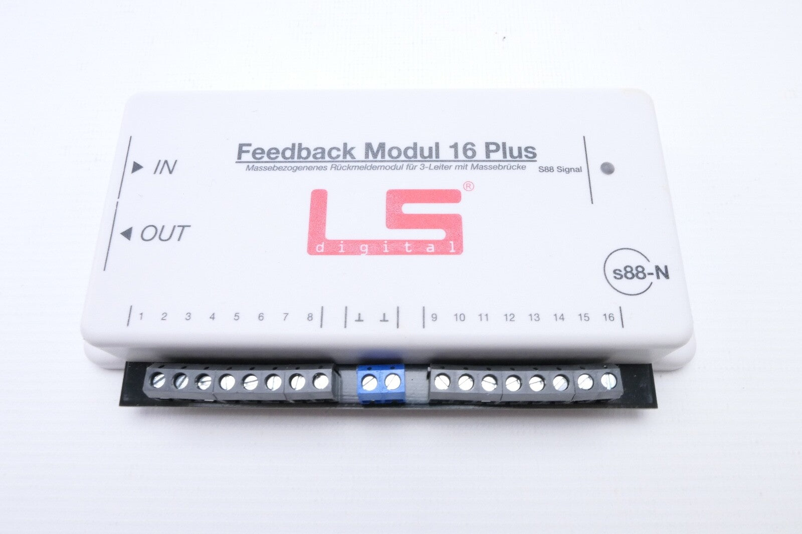 LS Digital Feedback Modul 16 Plus 2er Pack ohne Bedienungsanleitung. S88 Modul3
