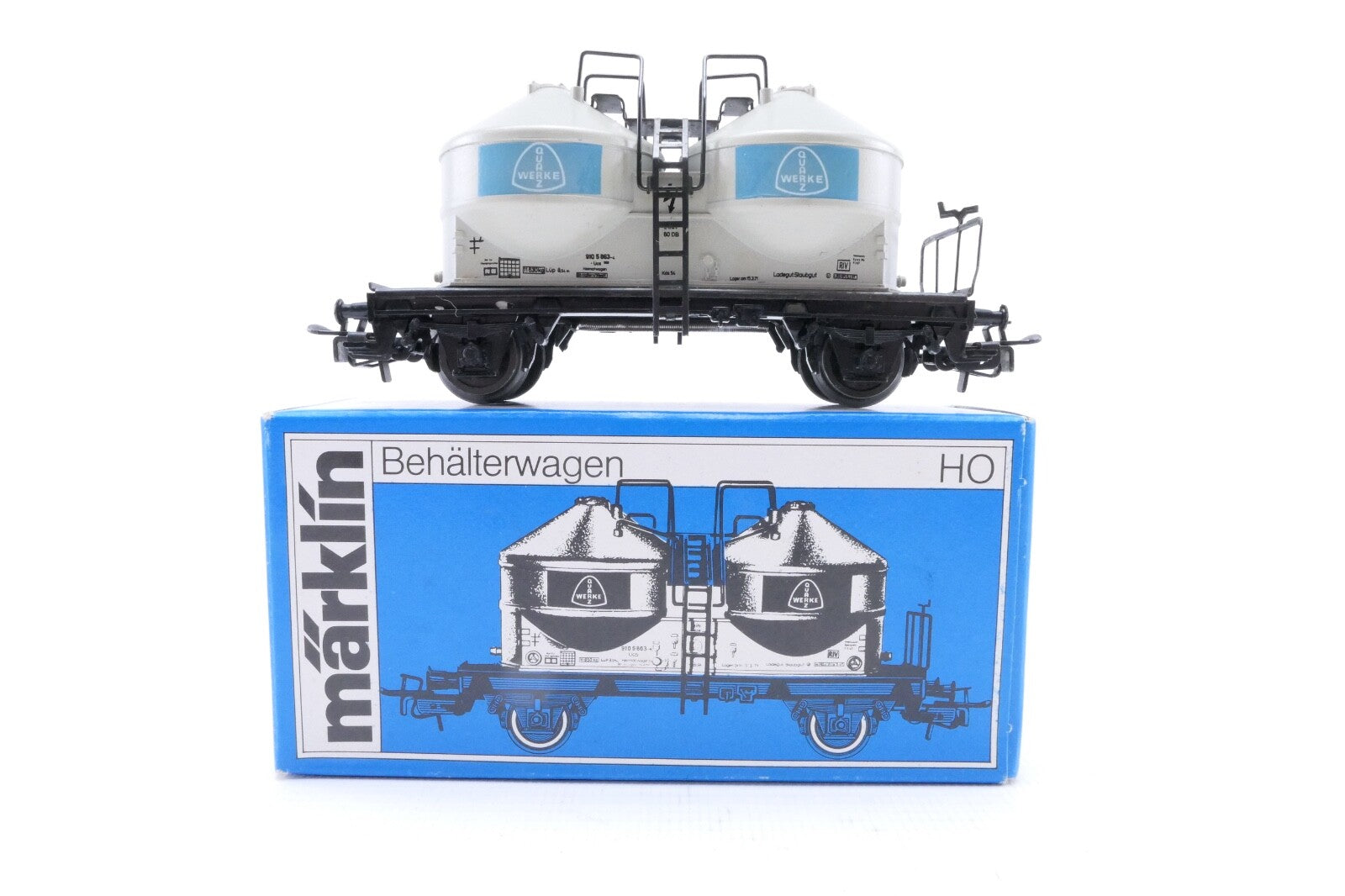 Märklin 4661 Behälterwerke Quarzwerke der DB, Analog, Spur H0, in OVP.0