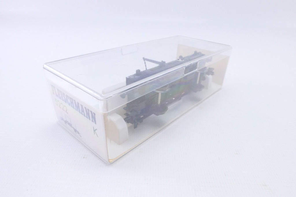 Fleischmann 5222 Drehschemelwagen der DR, Analog, Spur H0, in OVP.10