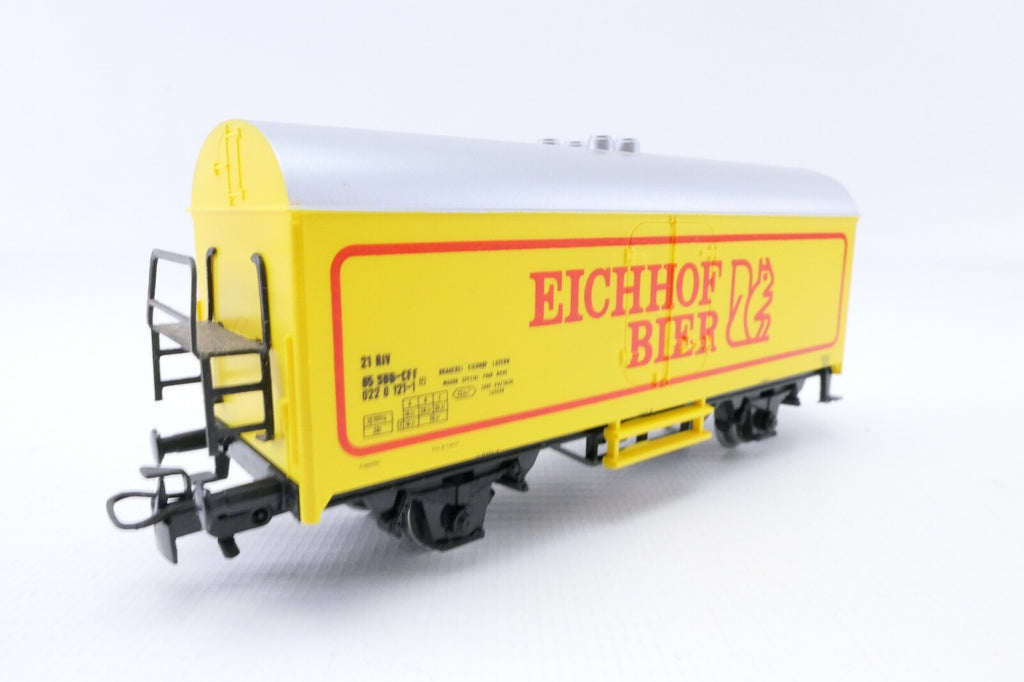 Märklin 4420 Kühlwagen „Eichhof Bier“, Analog, Spur H0, in OVP.4