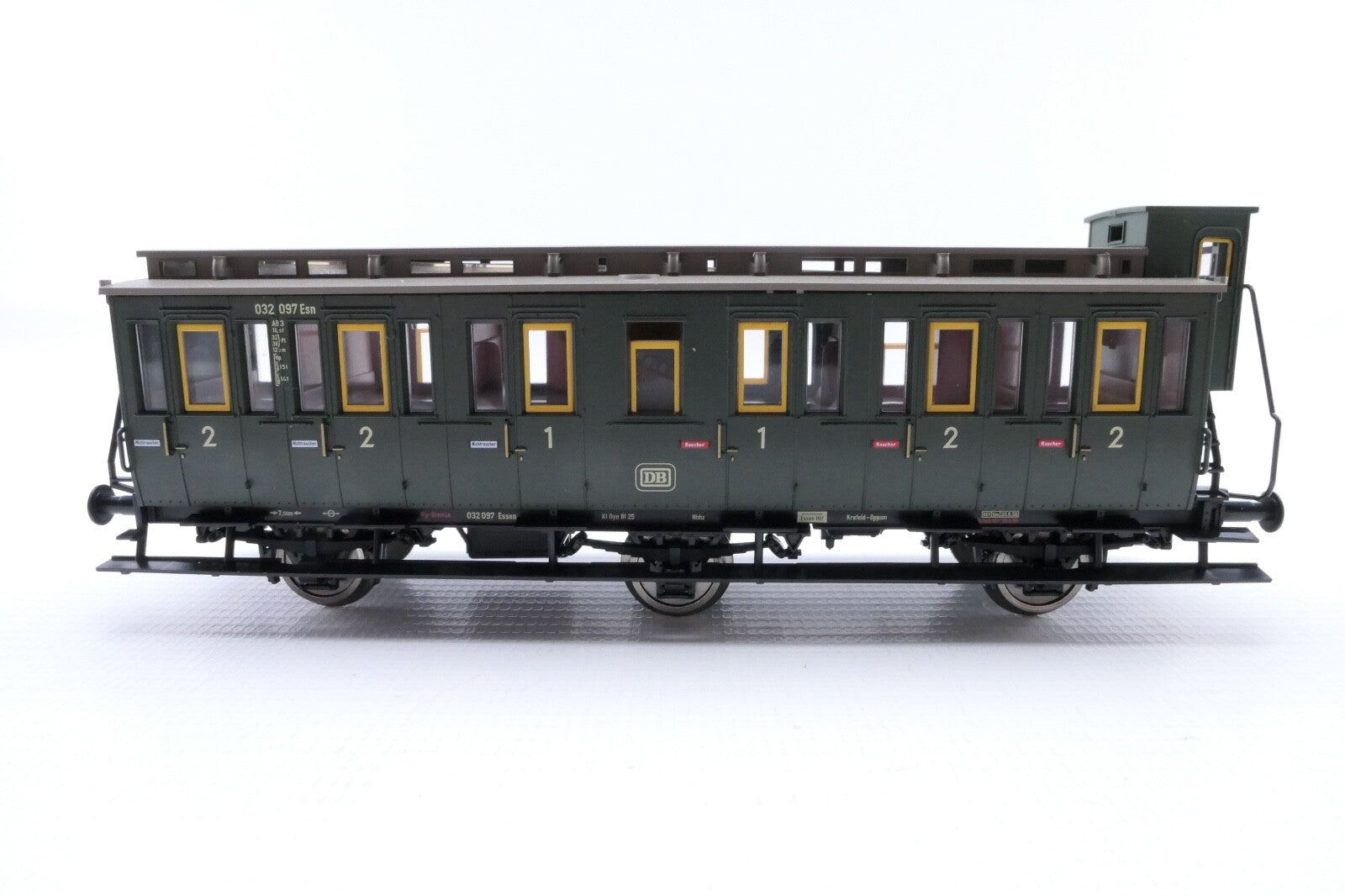 Fleischmann 5065 Abteilwagen 1./2. Klasse mit Bremserhaus, Analog, Spur H0, OVP.3