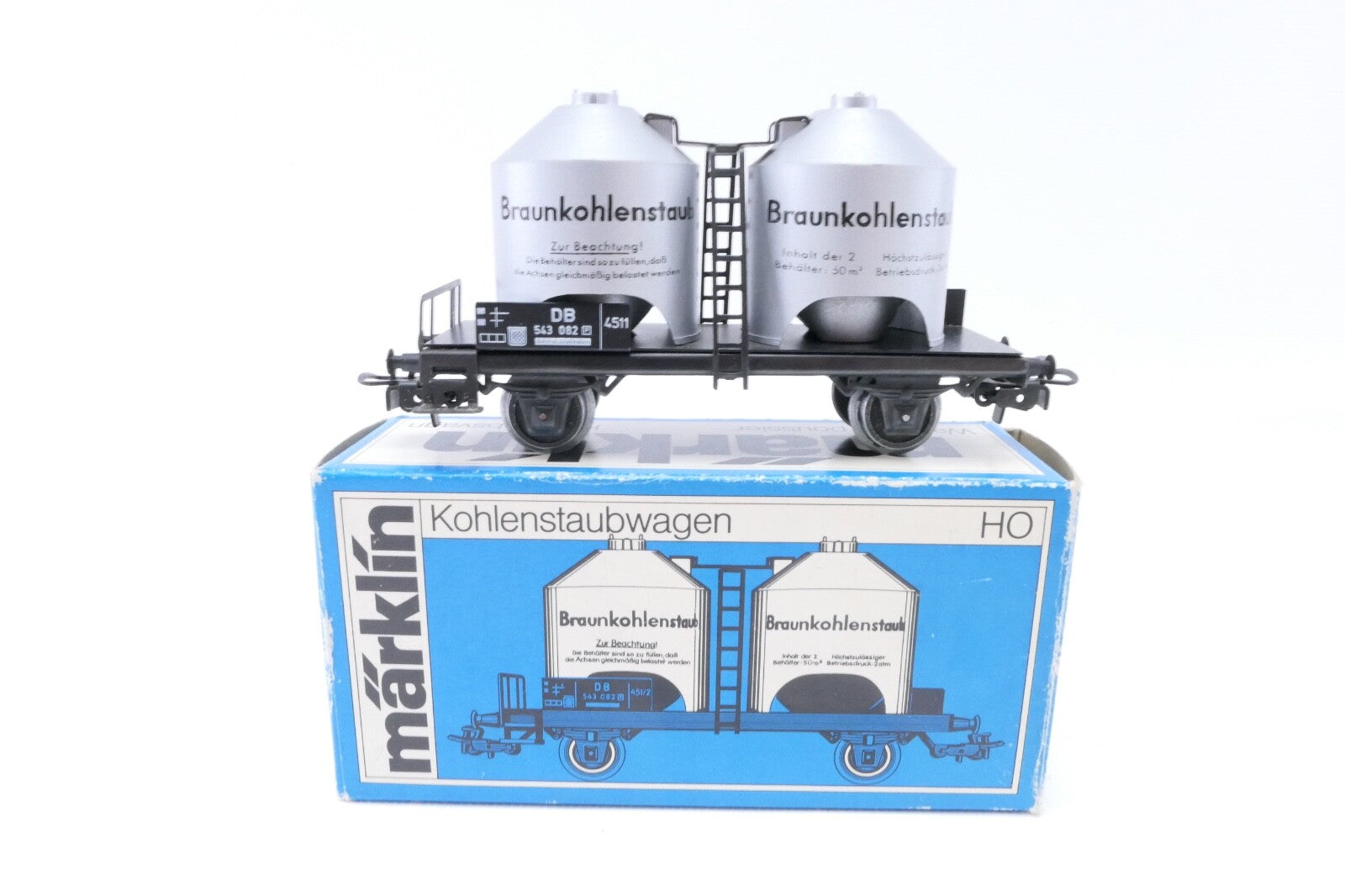 Märklin 4511 Kohlenstaubwagen der DB, Analog, Spur H0, in OVP.0