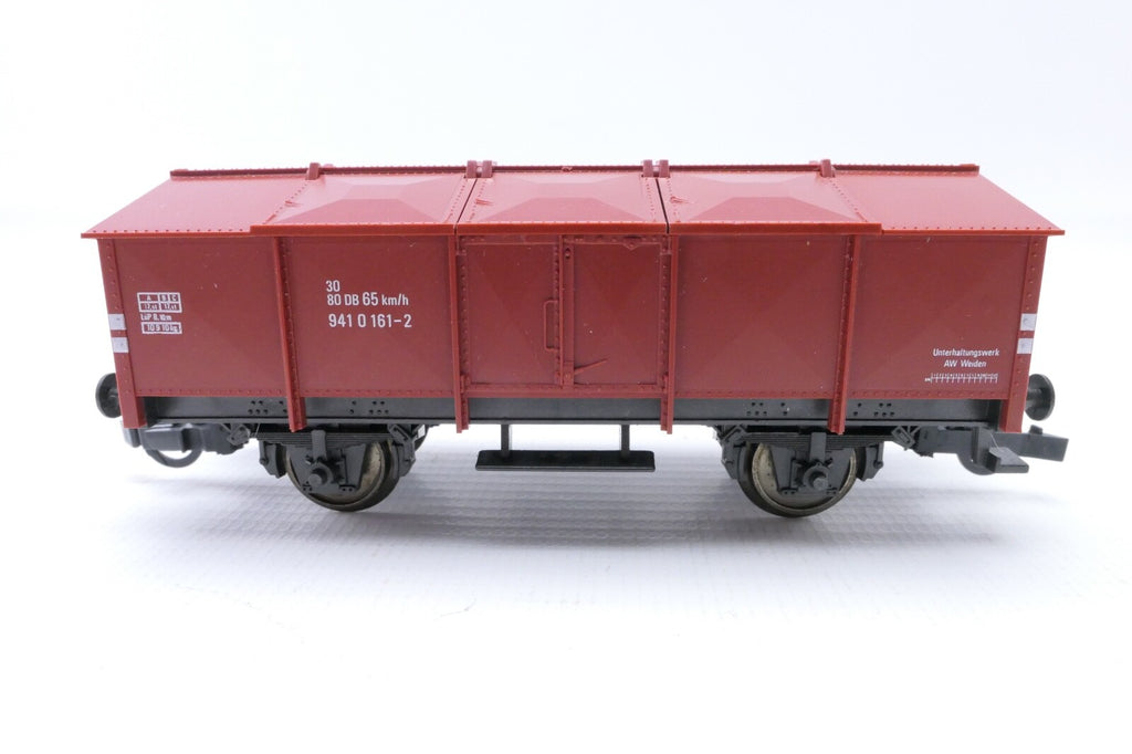 Fleischmann 5210 Klappdeckelwagen der DB, Analog, Spur H0, in OVP.3