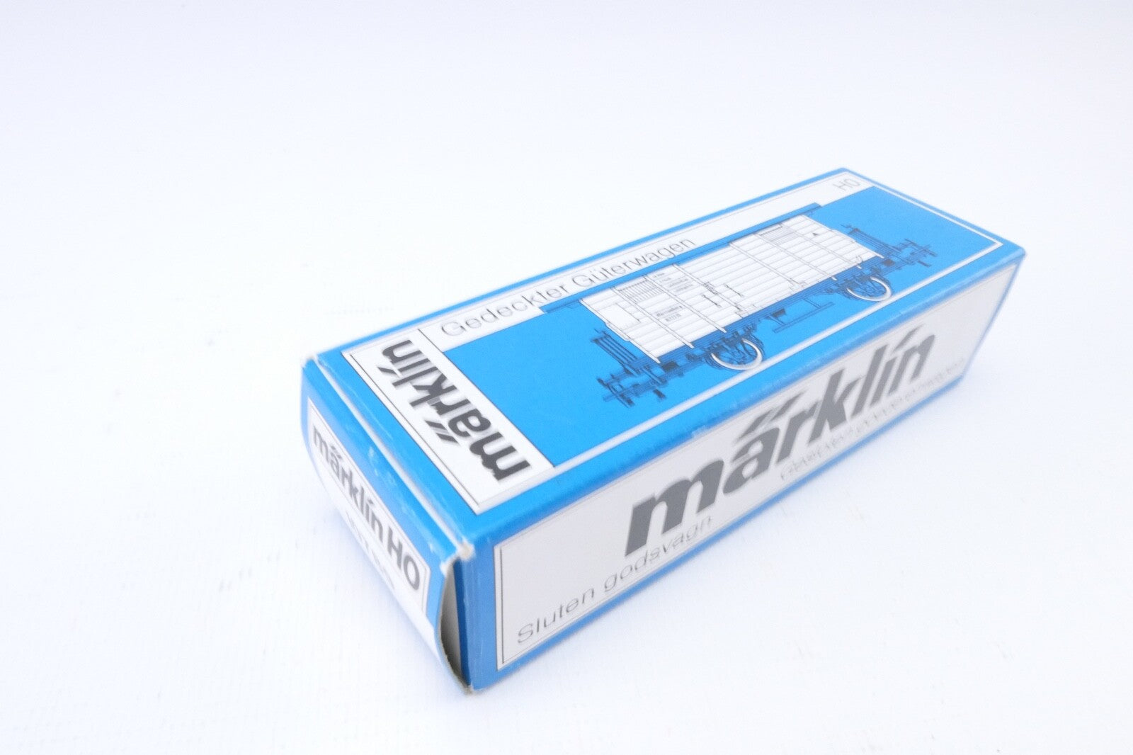 Märklin 4685 Gedeckter Güterwagen der DB, Analog, Spur H0, in OVP.9