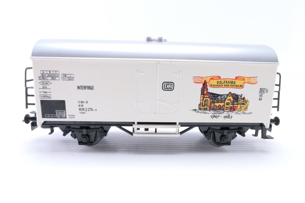 Märklin 4418 SoMo Kühlwagen " 75 Jahre Bahnhof Bad Homburg", Analog, Spur H0,OVP6