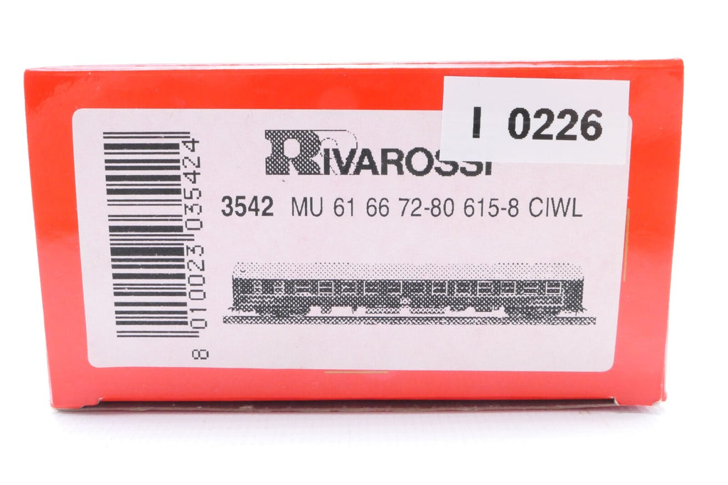 Rivarossi 3542 CIWL Personenwagen, Analog, Spur H0, in OVP.11