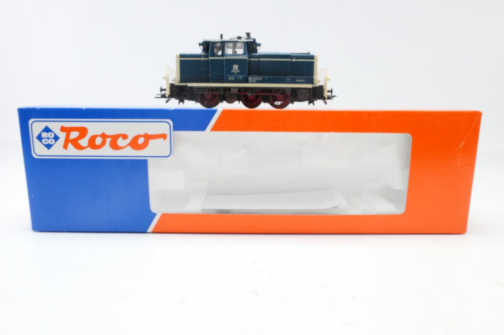 Roco H0 63404 Diesellok BR Lok4 der DBP, GS, Analog, in OVP mit Zurüstteilen, BA0