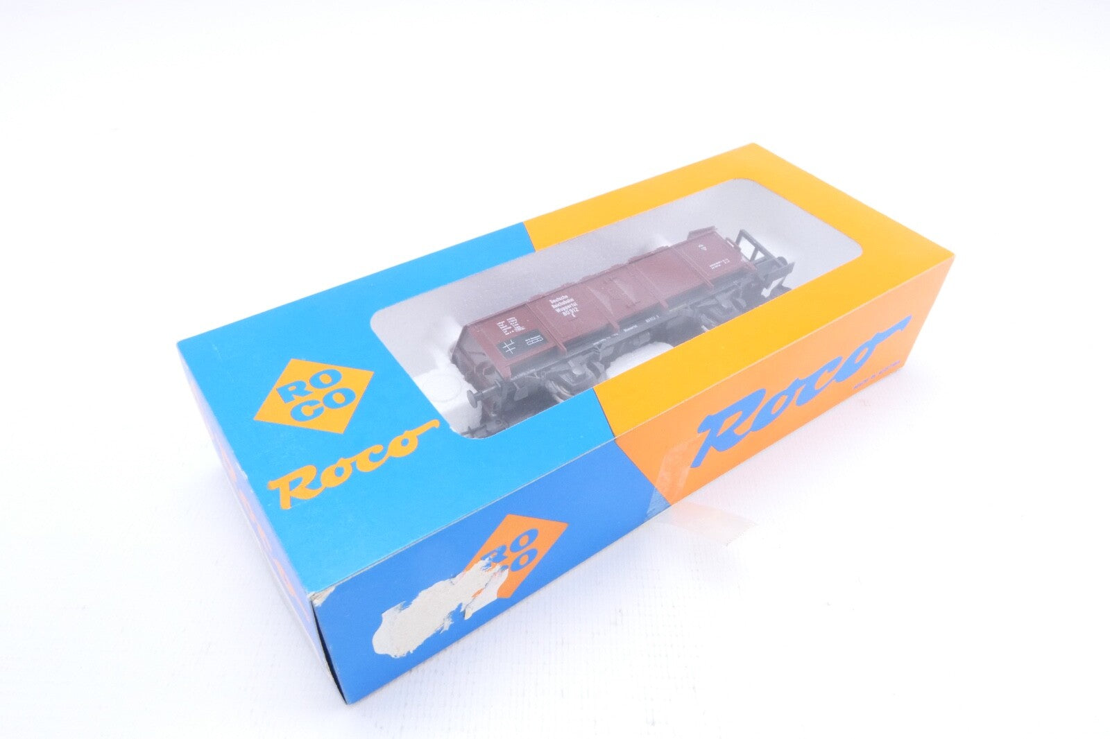 Roco 4389B Klappdeckelwagen der DRG, Analog, Spur H0, in OVP.10