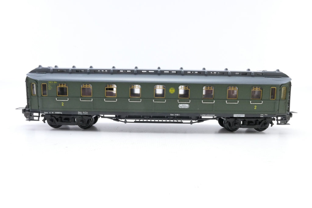 Trix Express 33371 Schnellzugswagen 2.Kl. der DRG, Analog, Spur H0, in OVP.2