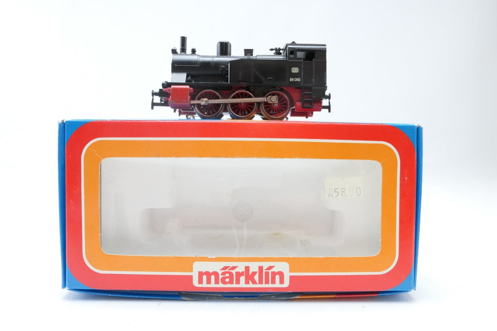 Märklin H0 3104 Dampflok BR 89 066 der DB, Analog, in OVP.0