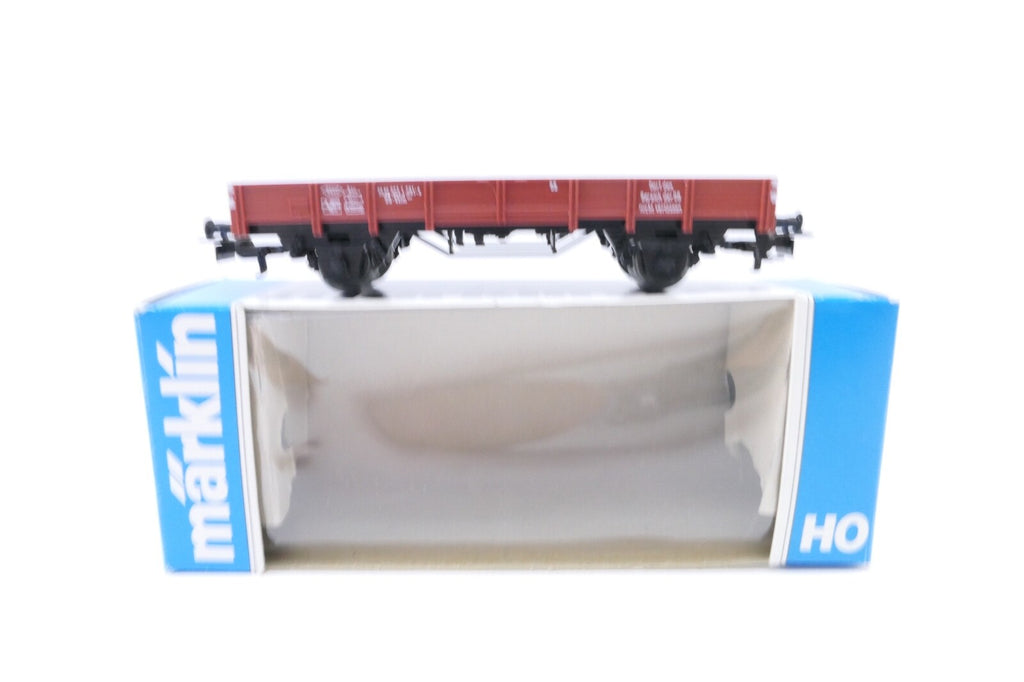 Märklin 4423 Niederbordwagen der DB, Analog, Spur H0, in OVP.0