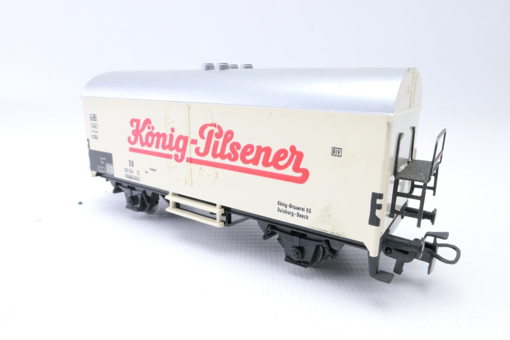 Märklin 4418 geschlossener Güterwagen "König Pilsener", Analog, Spur H0, in OVP.5