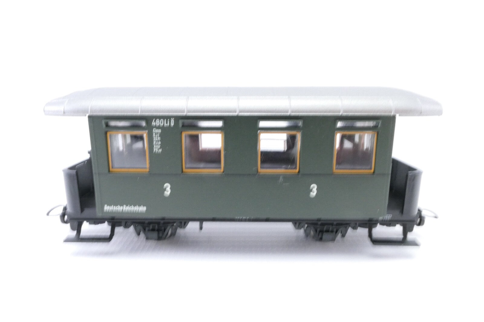 Liliput L370423 Personenwagen 3.Klasse DR Epoche II Cis 480 Li Ö,Analog,H0,OVP.3