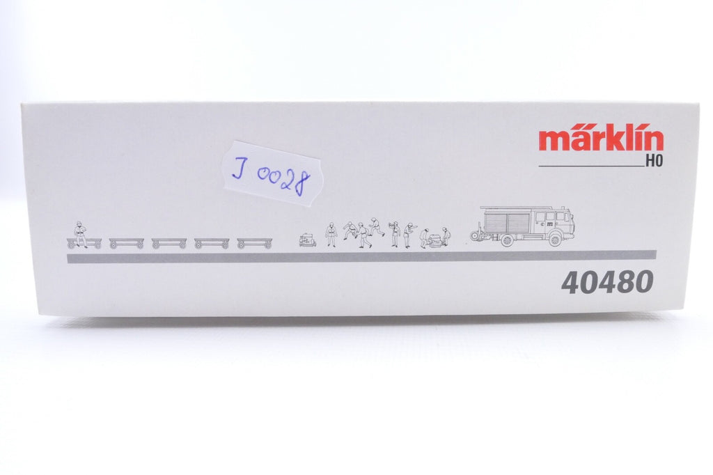 Märklin H0 40480 Ergänzungsset "Tunnelrettungszug" der DB, in OVP.5