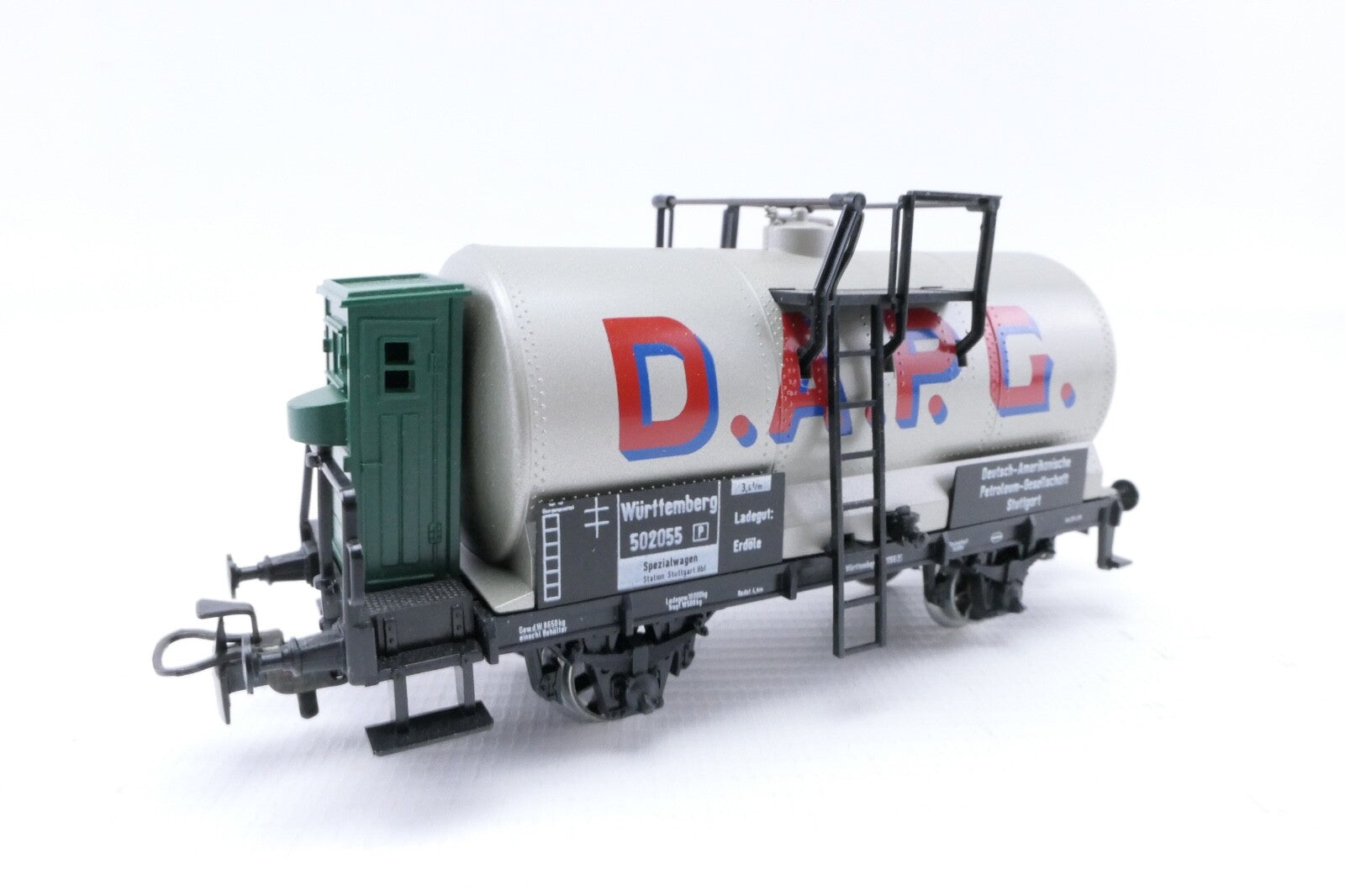 Märklin 4674 Kesselwagen mit Bremserhaus D.P.A.G, Analog, Spur H0, in OVP.1