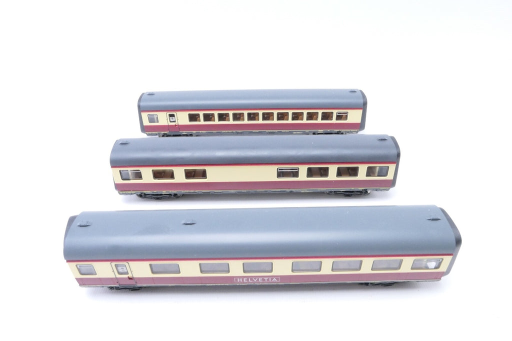 Roco 04070A BR VT 11.5 (VT 601) Wagenset , Analog, Spur H0, in OVP.1