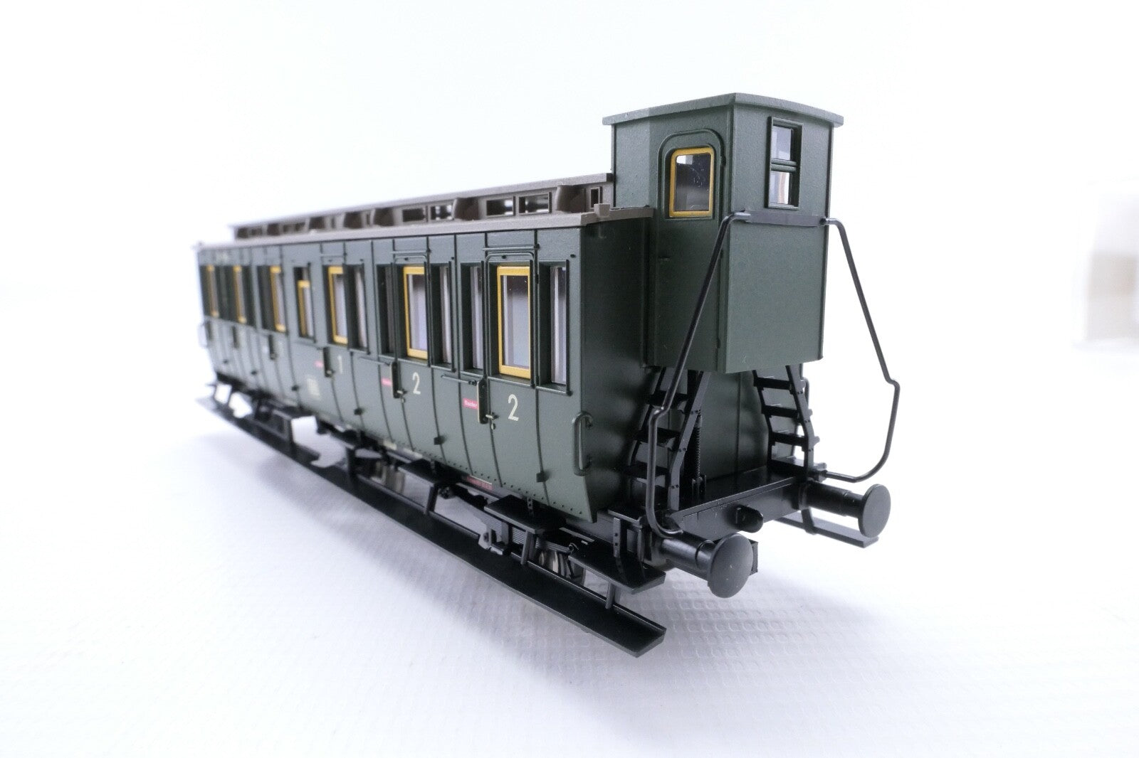 Fleischmann 5065 Abteilwagen 1./2. Klasse mit Bremserhaus, Analog, Spur H0, OVP.2
