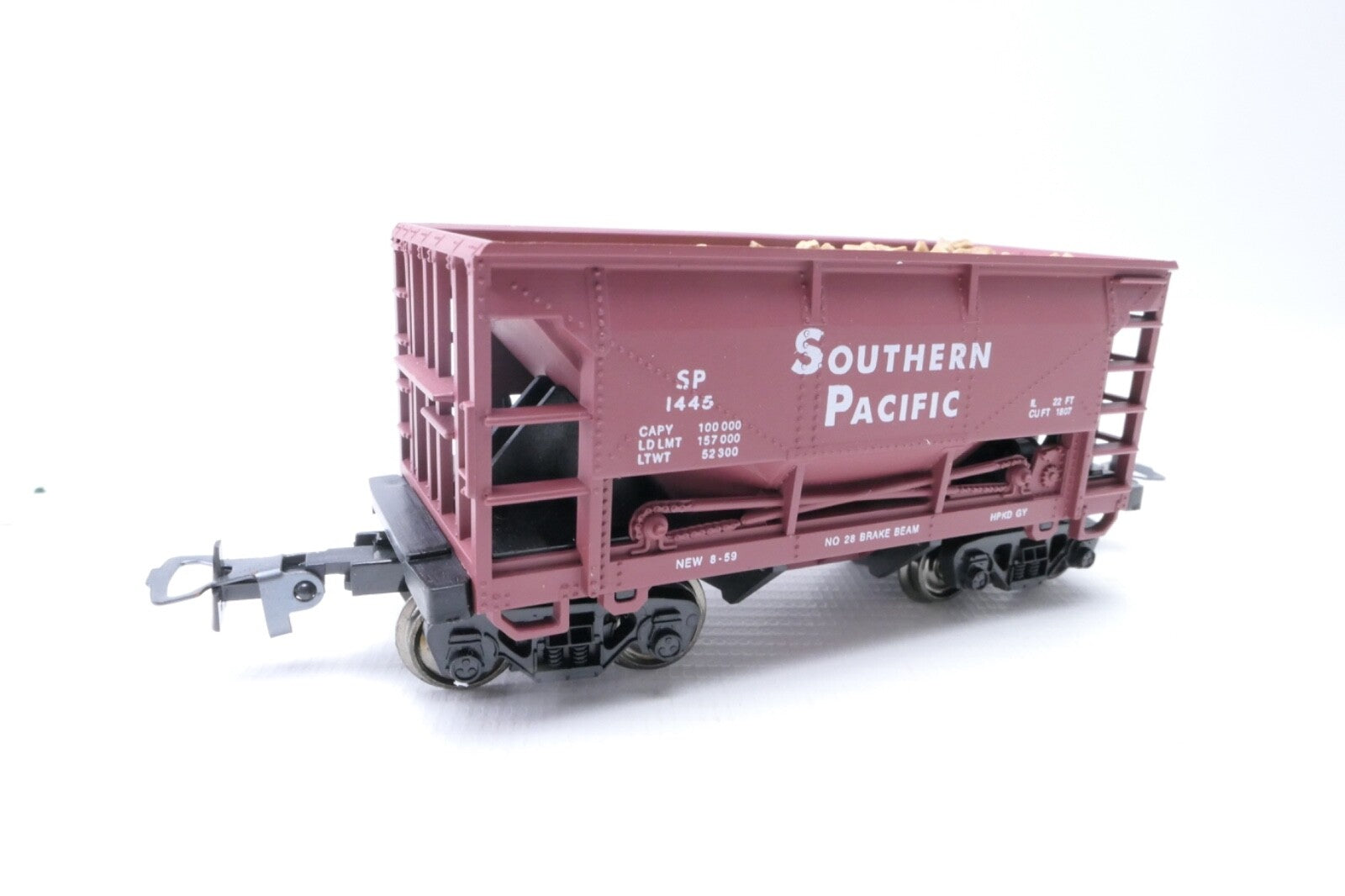 Mehano H0 T051/19356 Lore Car Southern Pacific offener Güterwagen, Analog, OVP.1