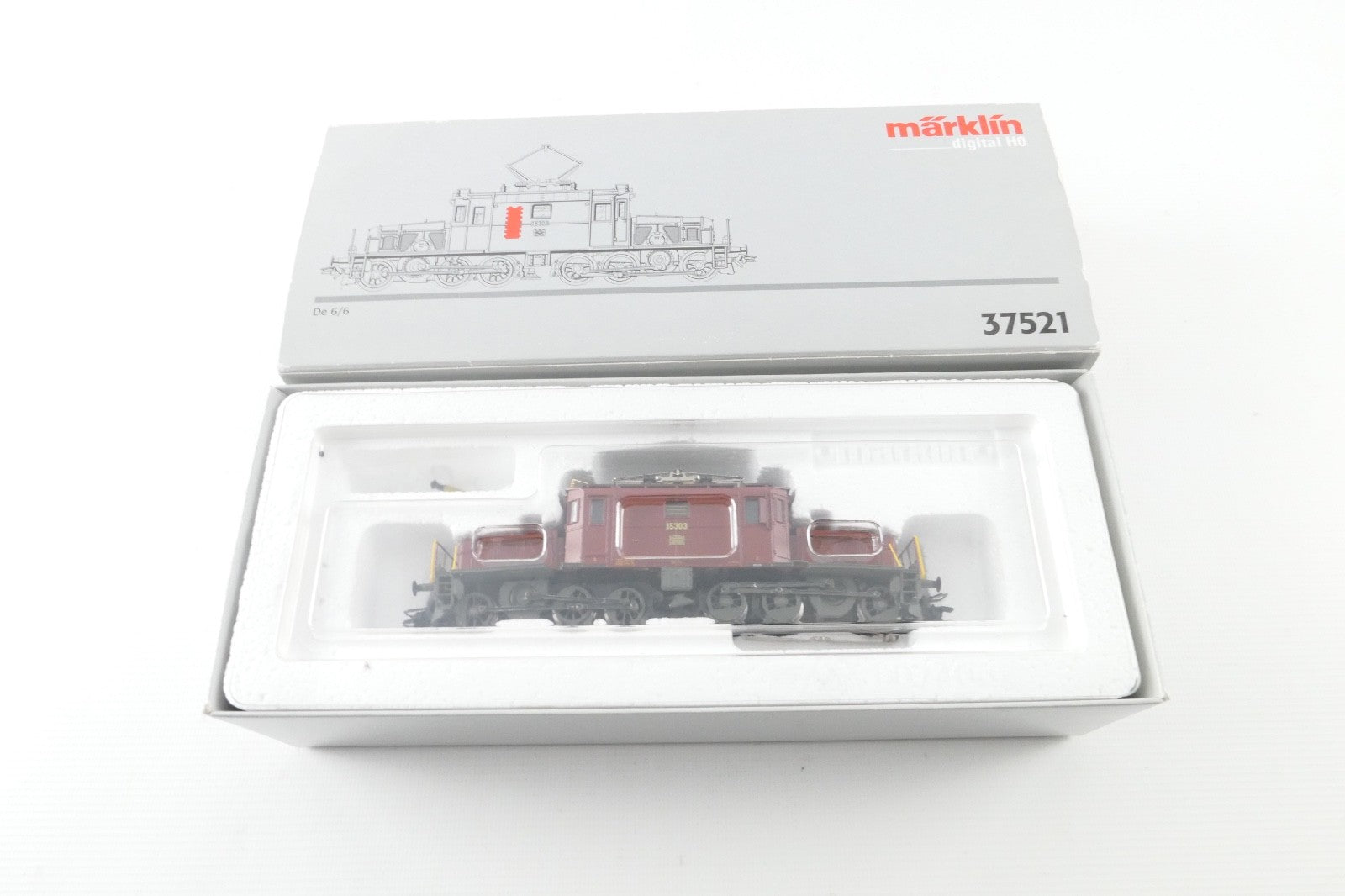 Märklin H0 37521 BR De 6/6 der SBB. ACHTUNG BASTLERWARE, NUR ALS ERSATZTEILSP.5