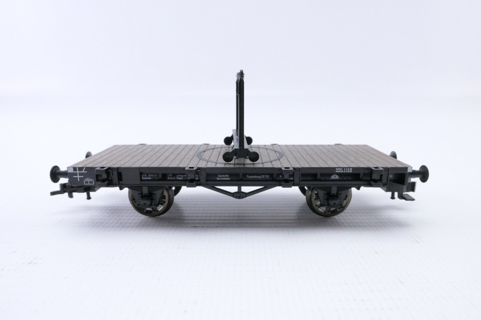Fleischmann 5222 Drehschemelwagen der DR, Analog, Spur H0, in OVP.6