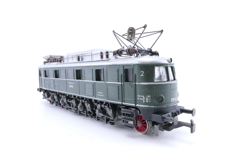 Rivarossi H0 1095 E-Lok BR E 19 12 der DB, Analog, Spur H0, in OVP.5