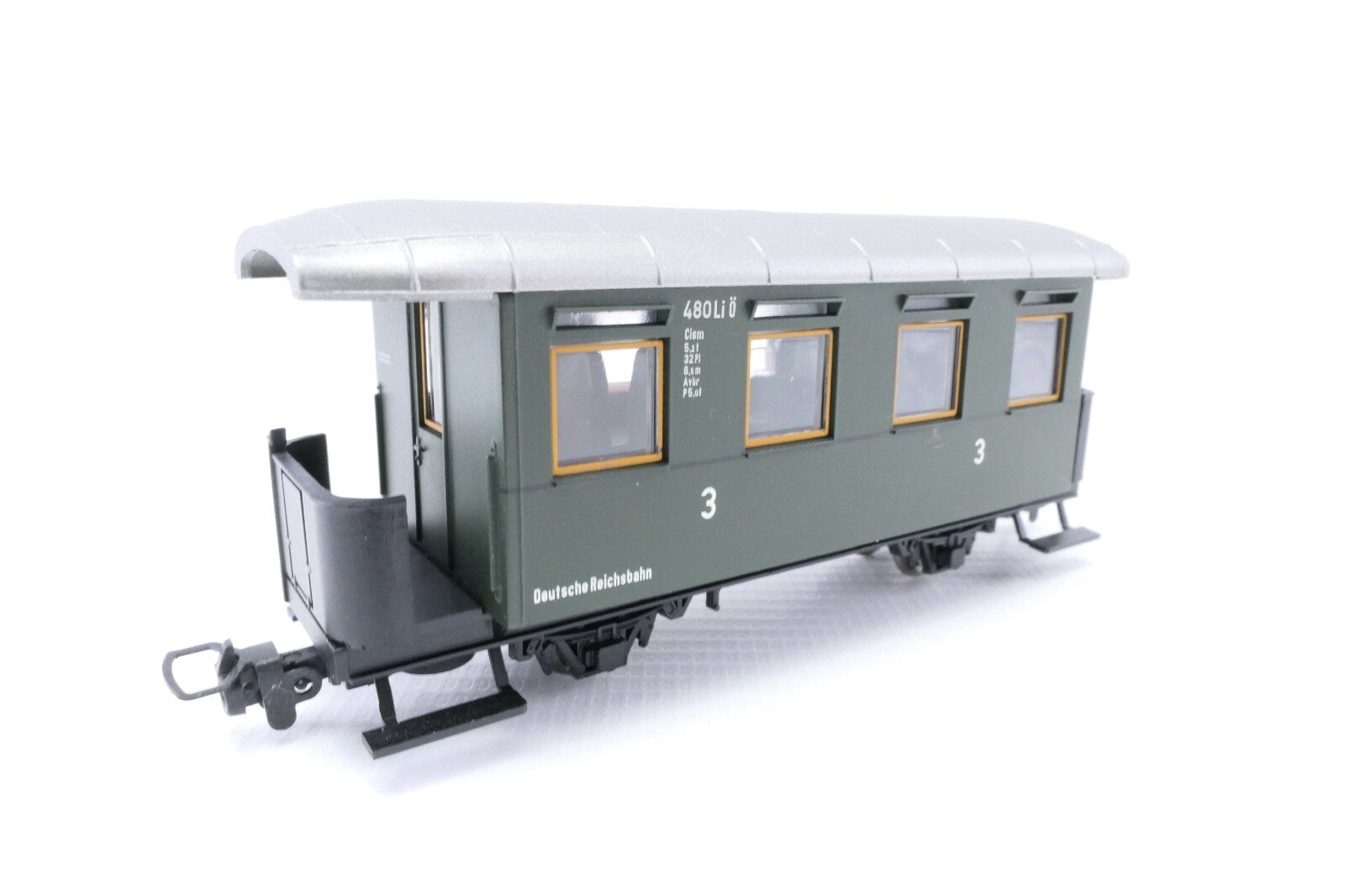 Liliput L370423 Personenwagen 3.Klasse DR Epoche II Cis 480 Li Ö,Analog,H0,OVP.1