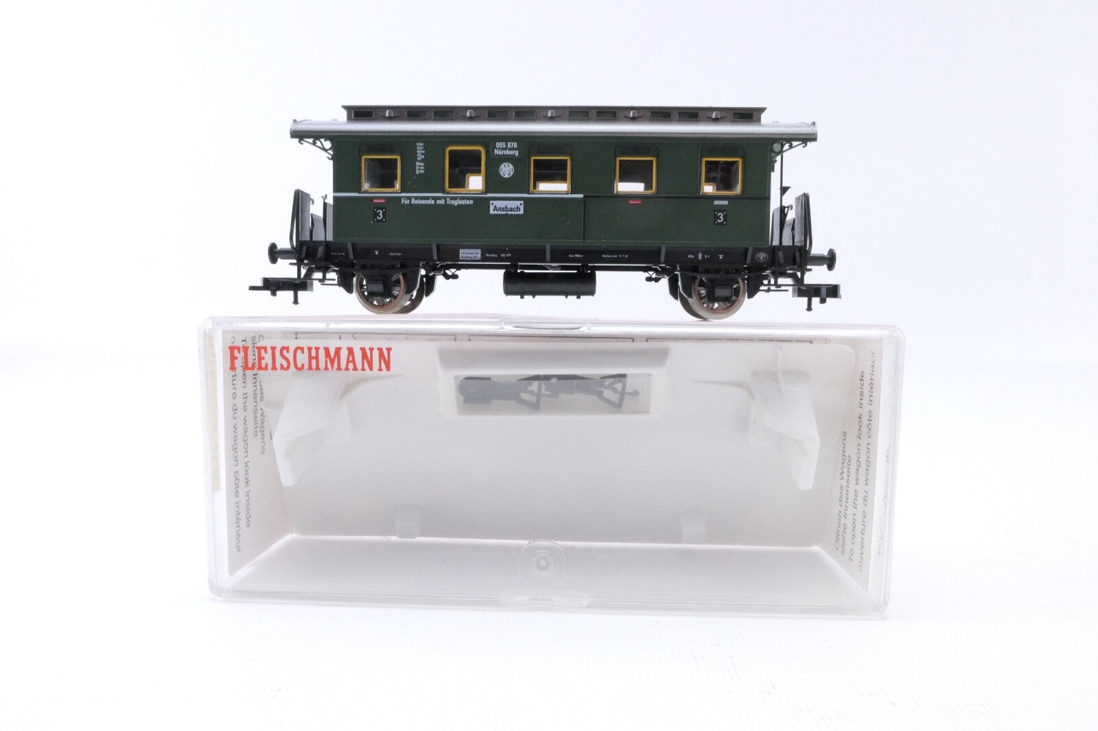 Fleischmann 5067 Personenwagen 3.Klasse der DRG, Analog, Spur H0, in OVP.0