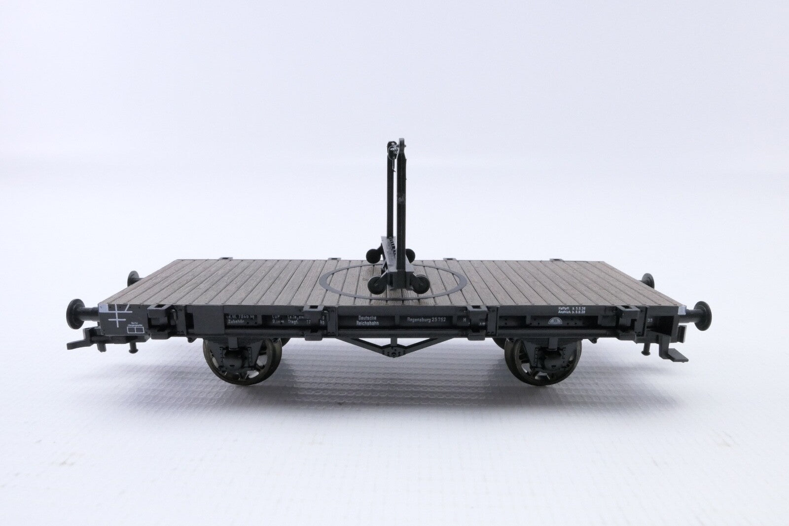 Fleischmann 5222 Drehschemelwagen der DR, Analog, Spur H0, in OVP.3