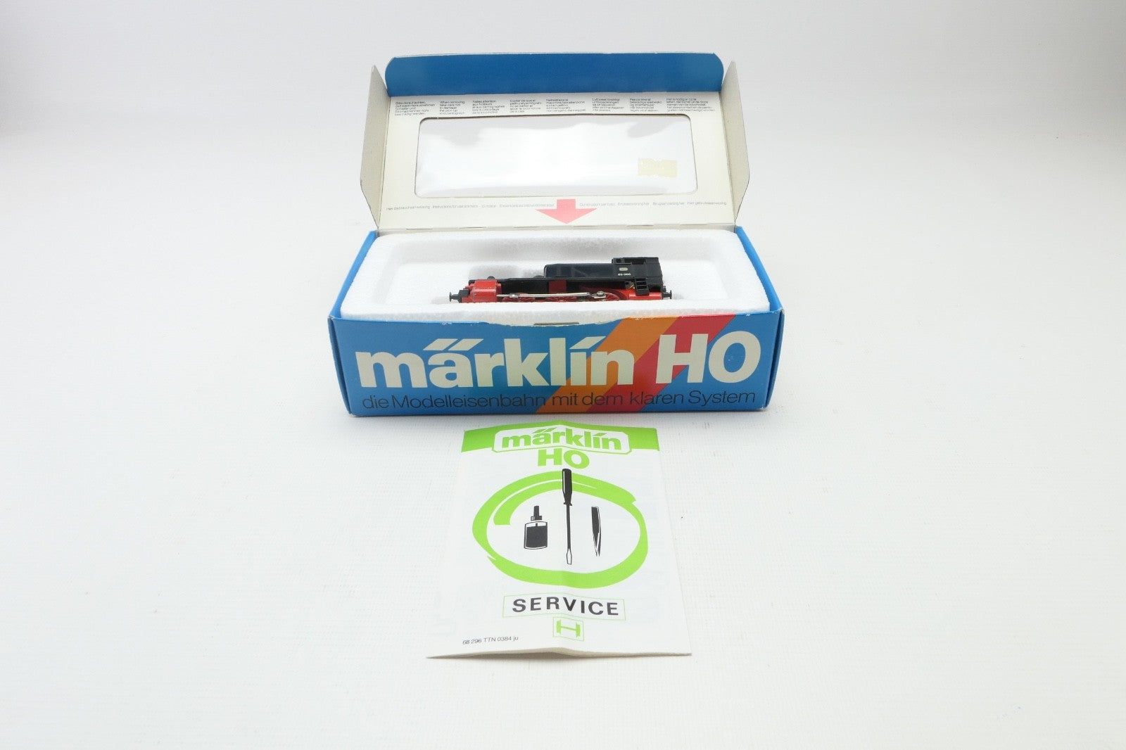 Märklin H0 3104 Dampflok BR 89 066 der DB, Analog, in OVP.9