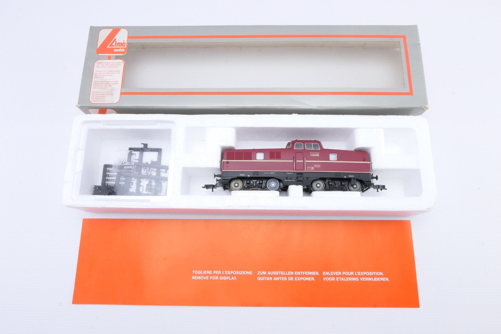 Lima 201626L Diesellok BR V 80008 der DB, Analog, Spur H0, in OVP. BASTLERWARE7