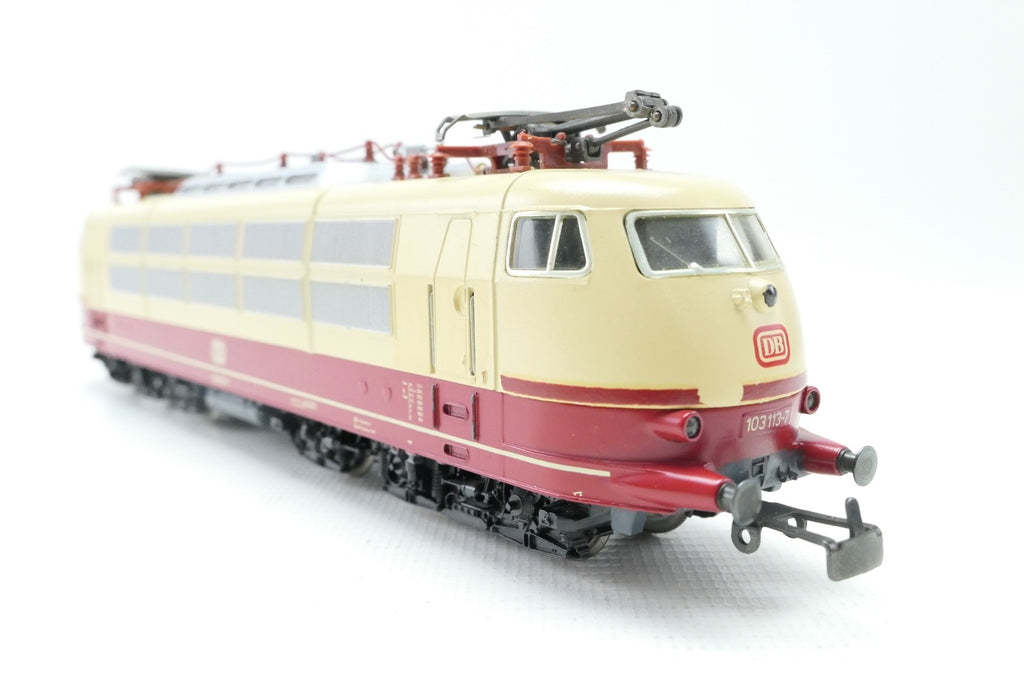 Märklin H0 3357 E-LOk BR 103 113-7 der DB, Analog in OVP mit BA.2