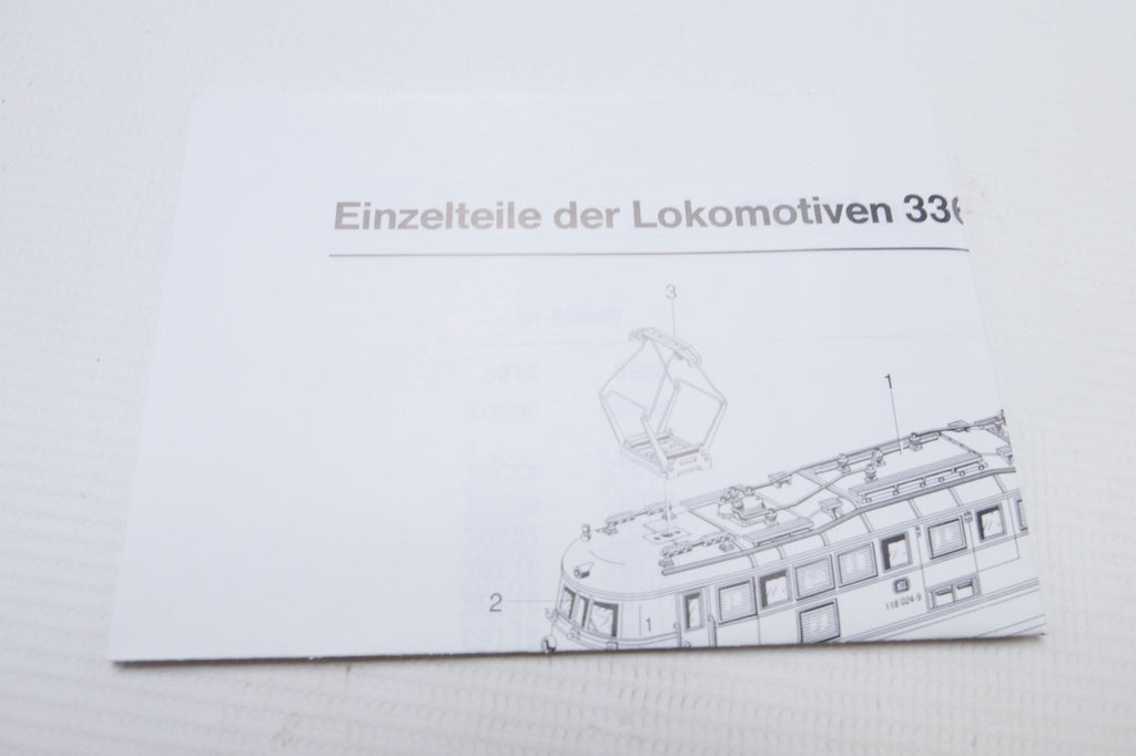 Märklin H0 3368 E-Lok BR 118 024-9 der DB, WS, Analog, in OVP mit BA.10