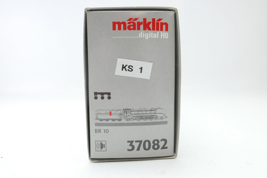 Märklin H0 37082 Dampflok BR 10001 der DB, Digital mit Sound & BA Adr. "10",OVP.11