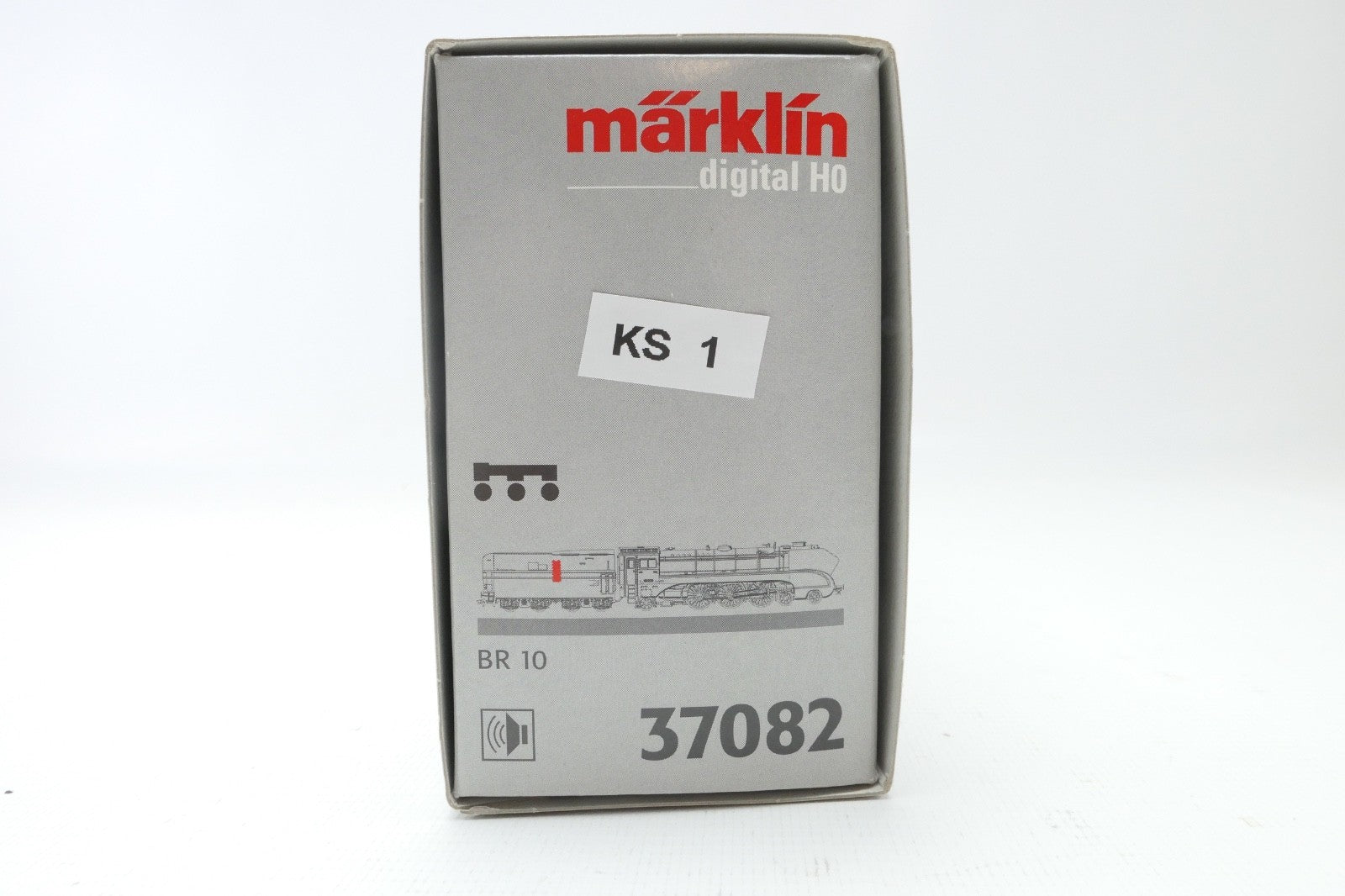 Märklin H0 37082 Dampflok BR 10001 der DB, Digital mit Sound & BA Adr. "10",OVP.11